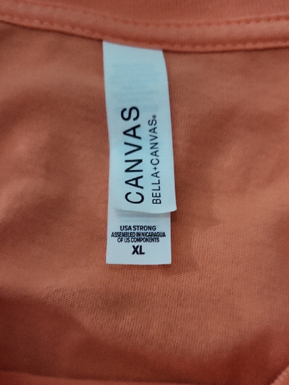 Bella+Canvas XL Bare Naked Ladies Soft Coral Crewneck Concert T-Shirt - Picture 2 of 13